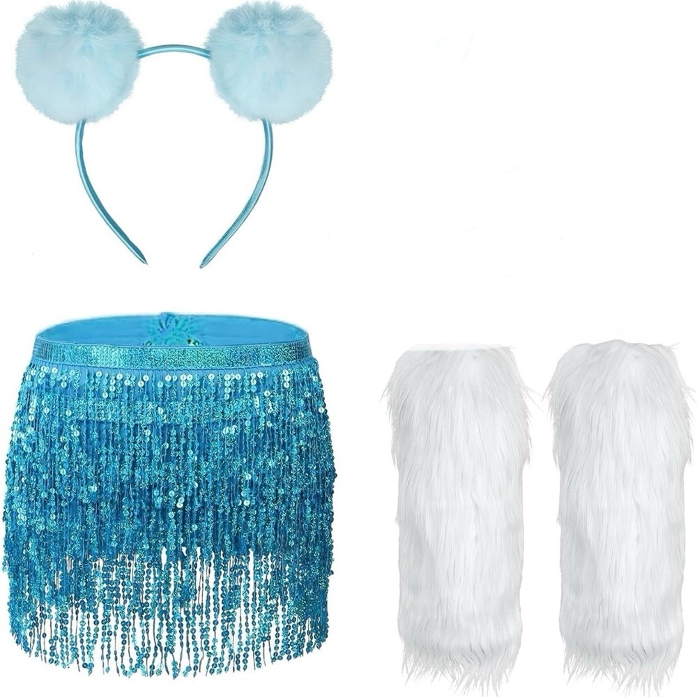 Women’s blue costume kit